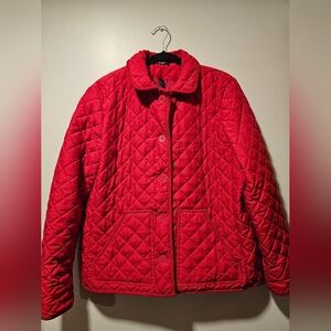 Vintage chaps quilted xl coat